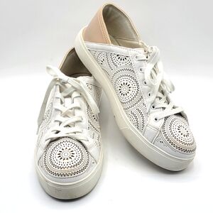 ALDO Women's Stepanie Embellished‎ Lace-Up Sneakers Size 11 #1360
